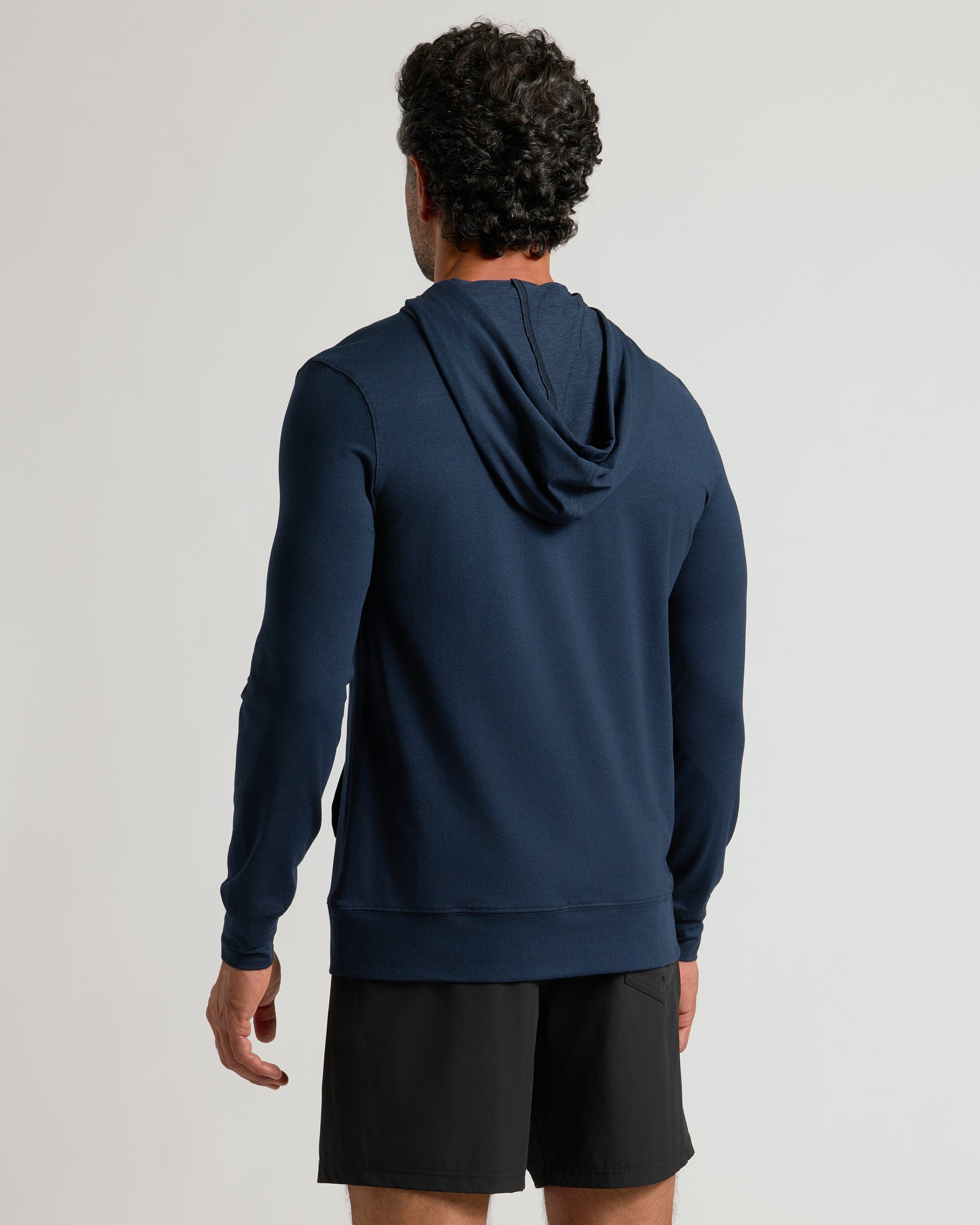Heather Navy Active Comfort Pullover Hoodie