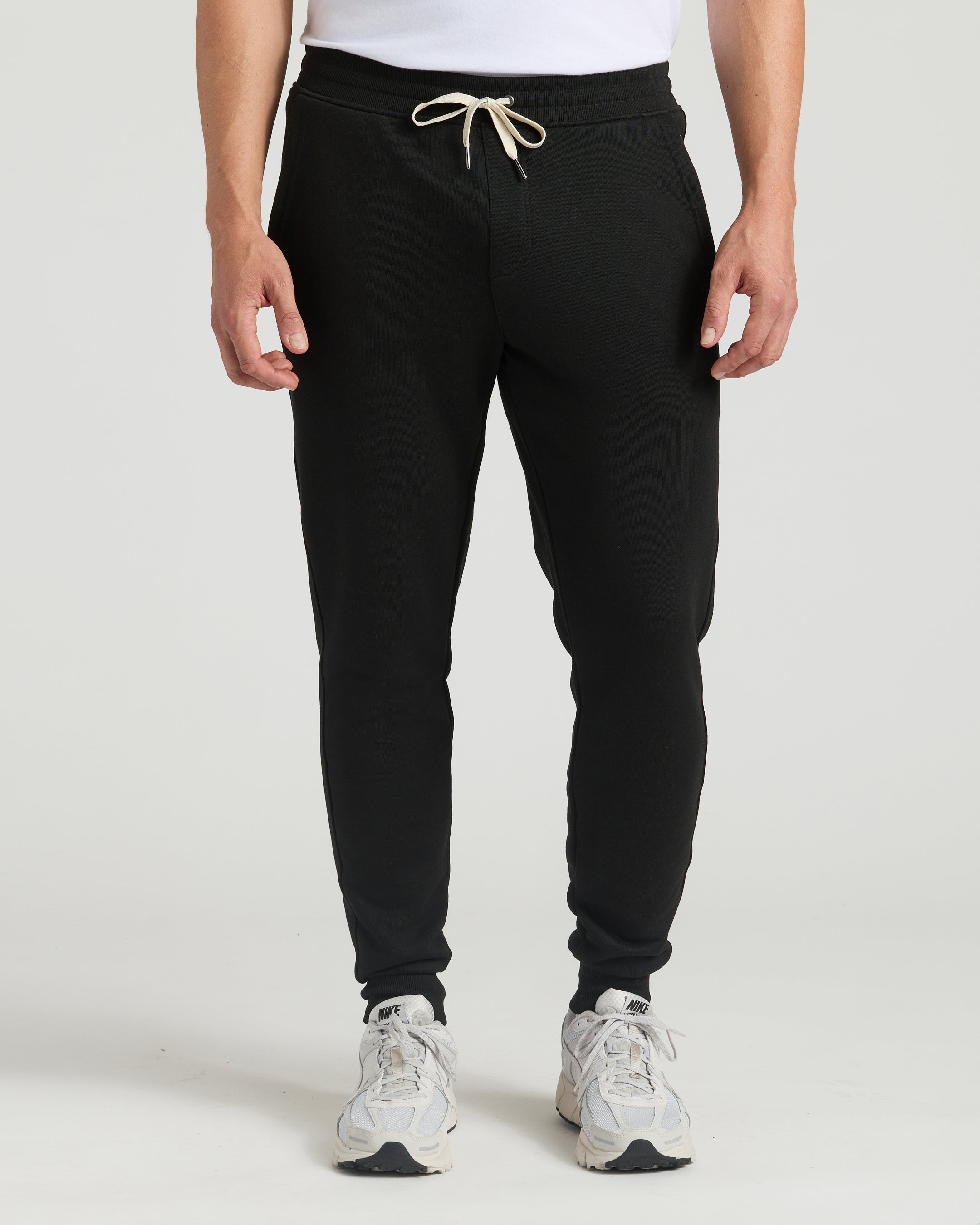 Black Tall Fleece Pullover Hoodie & Joggers 2-Pack