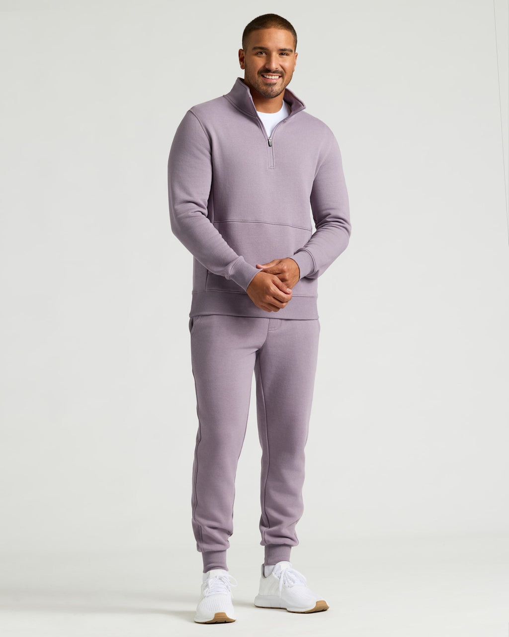 Thistle Quarter Zip Fleece Sweatshirt