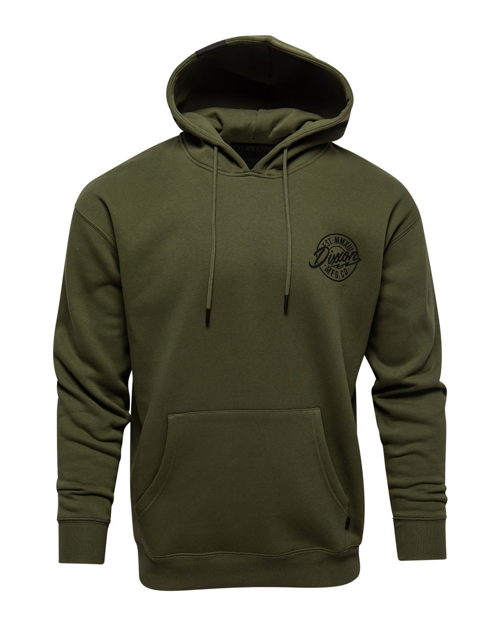 Black MFG Pullover Hoodie - O.D. Green
