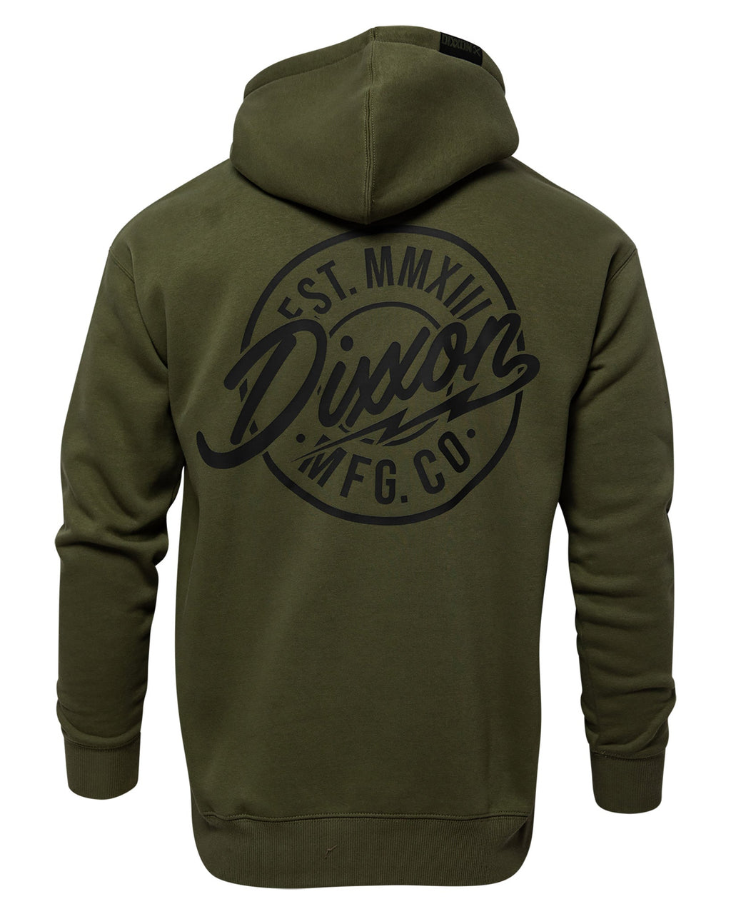 Black MFG Pullover Hoodie - O.D. Green