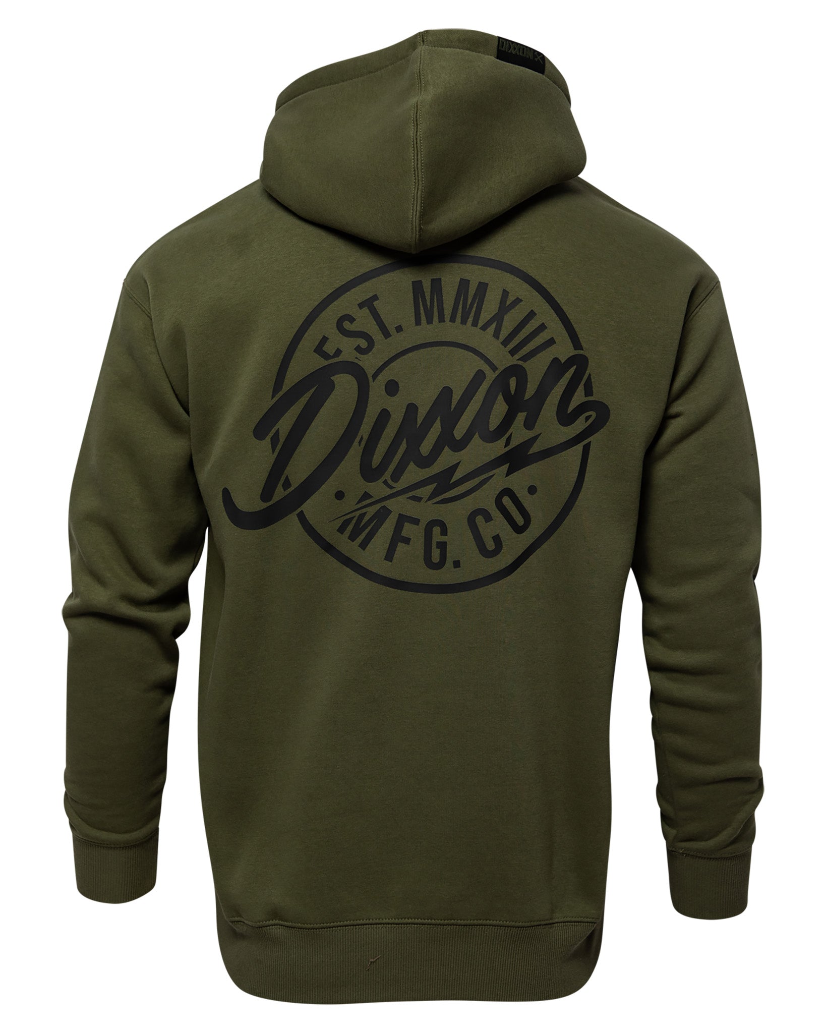 Black MFG Pullover Hoodie - O.D. Green