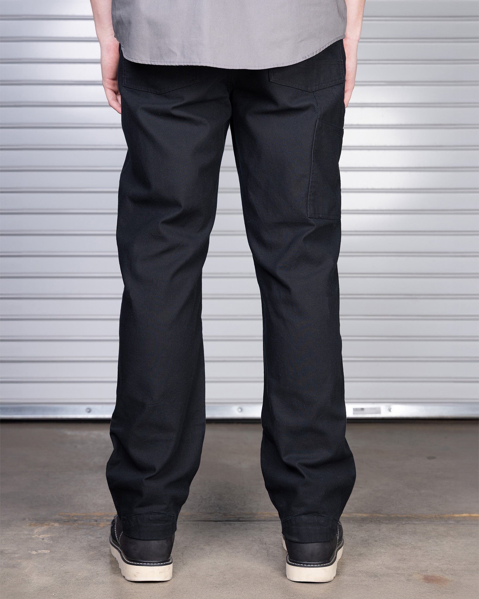 Canvas Work Pants - Black