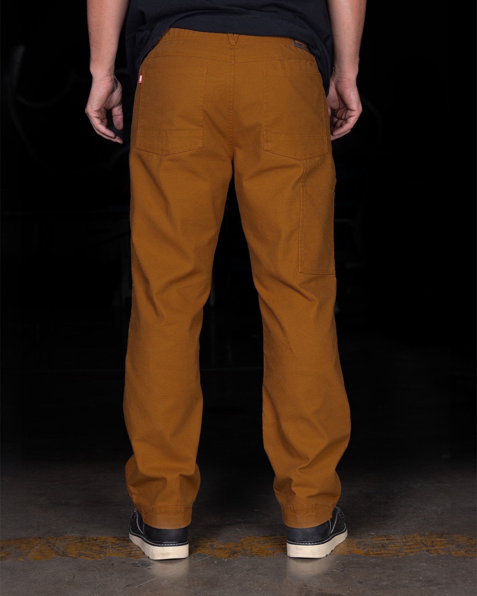 Canvas Work Pants - Camel