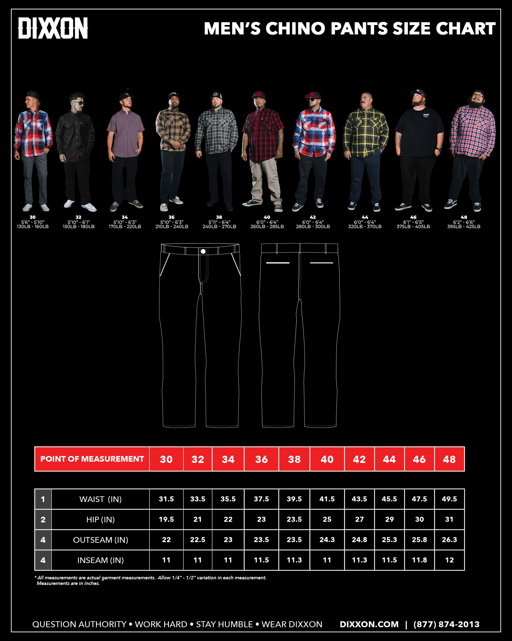 Chino Pants - Navy