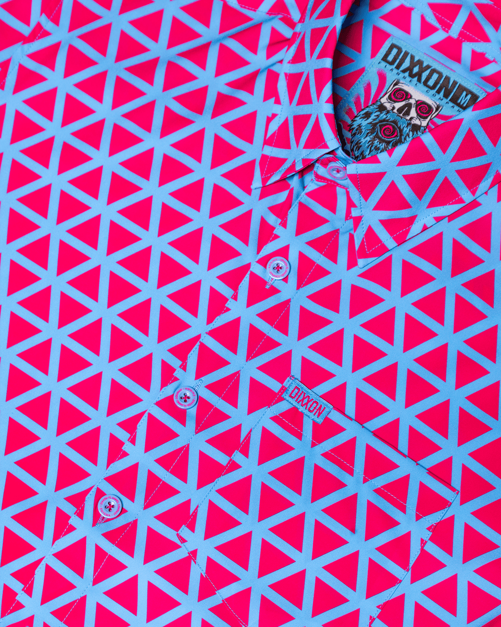 Enigma Party Shirt - Pink & Blue