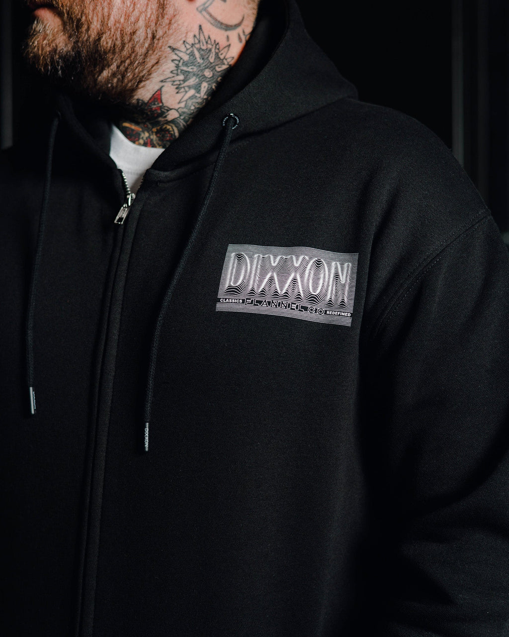 Epicenter Zip Up Hoodie - Black