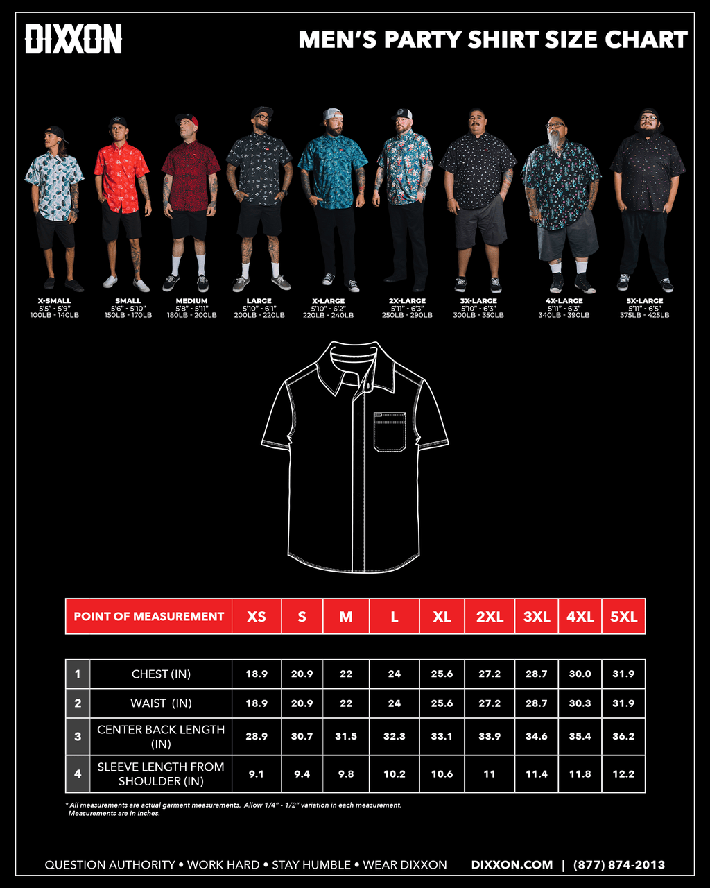 RWB Party Hammers Party Shirt - Blue