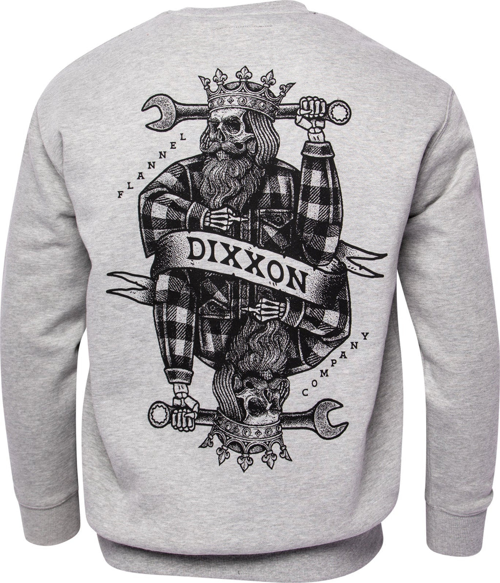 The King Crewneck Sweatshirt - Heather Gray