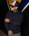 The Perfect Long Sleeve Tee - Navy Blue