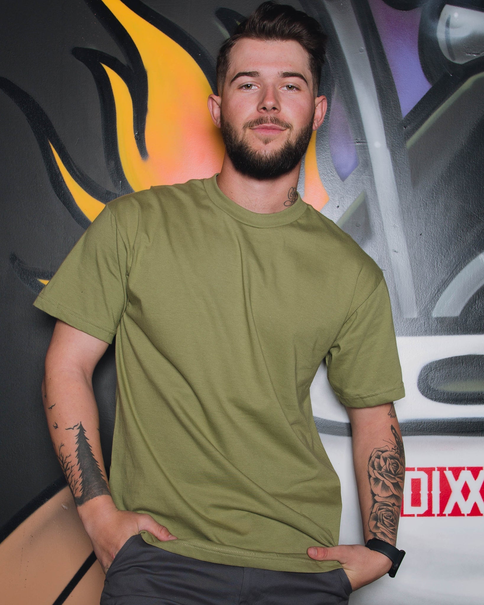 The Perfect Tee - O.D. Green