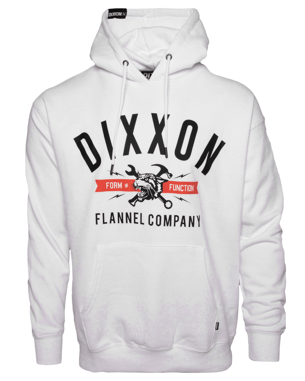 Tiger Pullover Hoodie - White