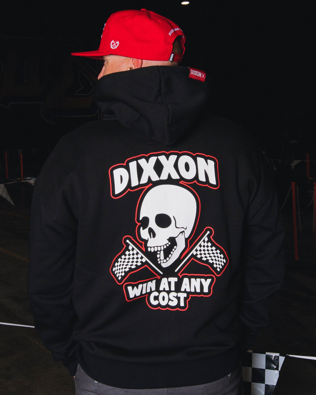 Win At Any Cost Zip Up - Black